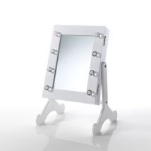 Specchiera Da Tavolo Con Led E Vano Contenitore Atalanta B