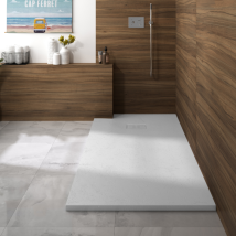 Receveur 160 X 100 Kinerock Evo Biolex Rectangle Blanc - Kinedo