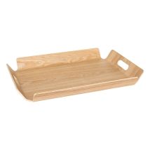 5Five Simply Smart Holztablett 45x35cm – Beige – Pappelholz – Höhe 4,5cm – Gewicht 0,42kg