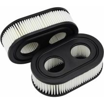 Choyclit - Filtro De Aire Para Cortacésped Briggs & Stratton (2 Unidades, 593260), Color Negro