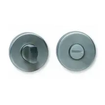 Normbau - Wc5v 19 - Pair Of Matt Stainless Steel Rosettes - 3050667026