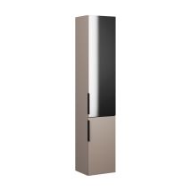 Burgbad Eqio Armoire Haute 2 Portes, Charnières À Droite, 1 Porte