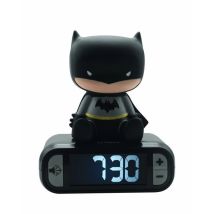 Batman - Réveil Digital Avec Veilleuse Lumineuse En 3d Et Effets Sonores - Lexibook
