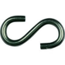 Gancho en S de acero inoxidable V2A blanco – 50 unidades