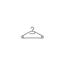 Cintres Plastique Lot X6 Cintres Robustes 40.5cm - Mondex