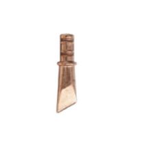 Pezzi di ricambio per ferro rif. 2649 – 649 – Rame, 402 g, Punta 45 x 3 mm – Express