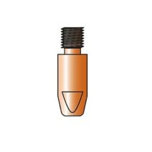 Paquet 20 Tubes Contact Triangulaire 1.0 M8x30 Cucrzr - Trafimet - Md1005-80