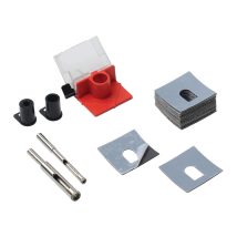 Rubi – fresa per gres – diametro 10 mm – kit completo con guida e accessori – perforazione ceramica, granito, marmo