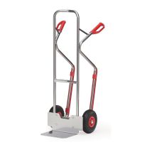 Fetra - Carretilla De Mano H.1300mm Shovel-l250xw320mm Air-tires Trgf.200kg Alu