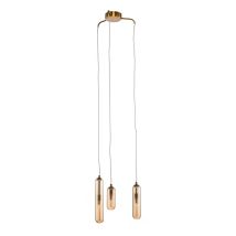 Lucande - Ceiling Lightdimmable 'freylin' Made Of Glass For Living Room & Dining Room