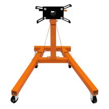 Support De Moteur Porte-moteur Pliable En Acier 81 Cm De Hauteur Max 900 Kg Parfait Pour Garage, Mécanicien À Domicile, Bricoleur - 6 Roues - Pivotant
