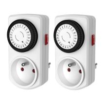 GAO Mini-Tages-Mechanischer Programmierer – 30 Minuten – 48 Programme – 16 A – 230 V – 3680 W