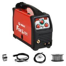 Mehrprozess-Schweißgerät – Helvi FOX 191 – 230V – 60% – MIG/MMA/WIG – 180A – 10,5kg – 220x480x385mm