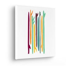 Komar Canvasbild Surf Blade - 30 X 30 Cm - Bild Auf Keilrahmen - Minimalistisch Modern