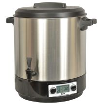 Sterilizzatore Elettrico Lcd Con Rubinetto E Timer 31l 2000w Acciaio Inox - Steri Pro Inox Xl Lcd - Robby