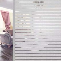 Película Electrostática Anti-mirones Para Ventanas, No Adhesiva, Opaca, Anti-uv, Protección De Privacidad Para Oficina, Hogar, Baño, Dormitorio, 