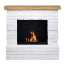 Tagu Cheminée Bioéthanol - Freeflame Rolf - Flamme Réelle Sans Conduit - Blanche