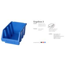 Aufbewahrungsbox – Ergobox 3 Blau