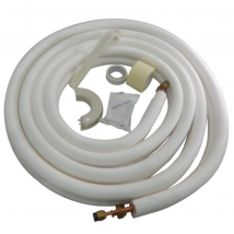 Todoelectrico - Kit Bitubo Cobre Para Maquina Aa 5mts 1/4 - 3/8'' Con Accesorios