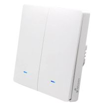 Intelligenter Wandschalter De 2-leiter Nivian Nvs-wallswitch-201easy-wr