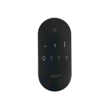 Télécommande Radio Lucci Touch Noir Pour Ventilateurs