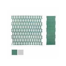 Celosía de plástico verde extensible 3x1 m – Perfil PVC 19 mm – Jardín y piscina