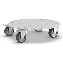 Wagner - Soporte Con Ruedas Para Macetas De Aluminio Carga Máx 100 Kg