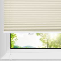 Allesin Store Plissé Klemmfix Sans Perçage, Crème, 75 × 120 Cm, Protection De La Vie Privée, Protection Solaire, Stores Intérieurs Pour Fenêtre & 