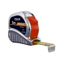 Flexómetro Tri-matic Con Caja De Abs Cromada, 10m X 25mm, Retorno Automático Y Freno.