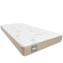 Matelas hybride Nalui Mulhacén DualSense beige – 120x80x75 cm – Tissu polyester – Confort optimal pour petits espaces