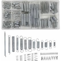 Ressorts De Compression, Ressorts De Traction - Assortiment De 20 Tailles De Ressorts D'Extension En Acier Galvanisé Avec Boîte De Rangement (200 