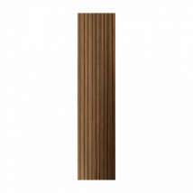Panel Decorativo De Pared Con Efecto Madera De Nogal Claro, Juego De 10 Piezas, 120x30 Cm, Para Revestimiento Interior - Divina Home