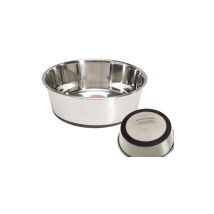Cuenco Camon De Acero Antideslizante 3,4 L – Ø25 Cm – Para Perros De Raza Grande – Robusto E Higiénico