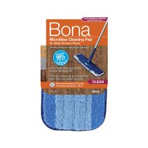 Bona - Microfibra Pad Panno Per La Pulizia, Poliestere, Blu, 1 Count (pack Of 1)