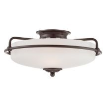 Quoizel - Elstead Griffin Plafonnier Semi-encastré Bowl Bronze Palladien