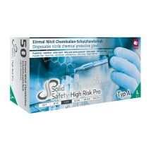 Gants Jetables En Nitrile. High Risk Pro. Non Poudrés. Taille.s