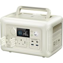 Allpowers - R600 600w Portable Power Station, 299wh Lifep04 Battery, Solar Generator With 200w Flexible Solar Panel Included For Outdoor Camping 