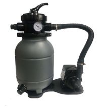 EDG – Sandfilter BestClean Pro – 502010451 – Filterbälle, 4-Wege-Rückspülsystem, IPX8, für Pools bis 15m³