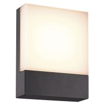 Dopo - Wandleuchte Cenadi Ip54 Led Smd 7w 800lm Cri80 3000k 116o Anthrazit