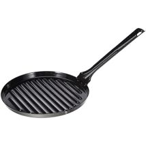 Teglia rotonda smaltata 22 cm – Acciaio laminato a freddo – Rivestimento smalto antiacido – Vaello