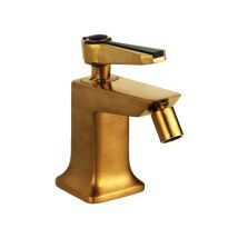 Einloch-bidetmischer In Der Farbe Messing Gebürstet Mit Click-clack-ablaufgarnitur Mamoli 1938 51380000065g Messing Gebürstet