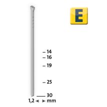 NOVUS Nagel Typ E J – 30 mm – verzinkter Stahl – 1000 Stück