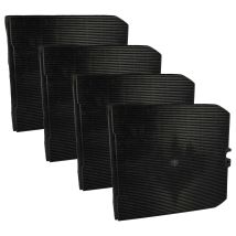 4x Filtro A Carboni Attivi Compatibile Con Falmec Planewh 2410, 1410 Cappe Aspiranti - Vhbw