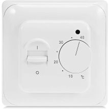 Termostato De Calefacción De Suelo Eléctrico Manual Con Sonda De Ca 220v 16a, Controlador De Termostato De Calefacción De Suelo Mecánico