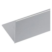 Eckprofil 10x10x1 cm – Silber – Vielseitig für Strukturen und dekorative Ecken – Robustes Element für Projekte