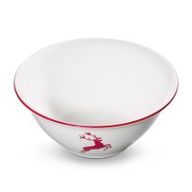 Gmundner Keramik - Gmundner Cerámica Ciervo Rojo Rubí, Ensaladera (ø 33cm)