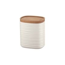 Tarro de cocina Tierra – 1000cc – 12.3 x 9.4 x h15 cm – Blanco lechoso
