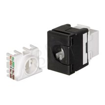 Connettore Keystone Rj45 Utp Cat.6, Senza Attrezzi, Non Schermato, Q-lantec Mkb-u6-1