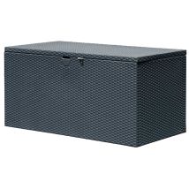 Stahl Kissenbox Aufbewahrungsbox Anthrazit 132x70x67 Cm - Shelterlogic