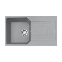 Franke - Urban Kitchen Sink In Stone Grey 1 Bowl Reversible 1000mm Inc. Waste